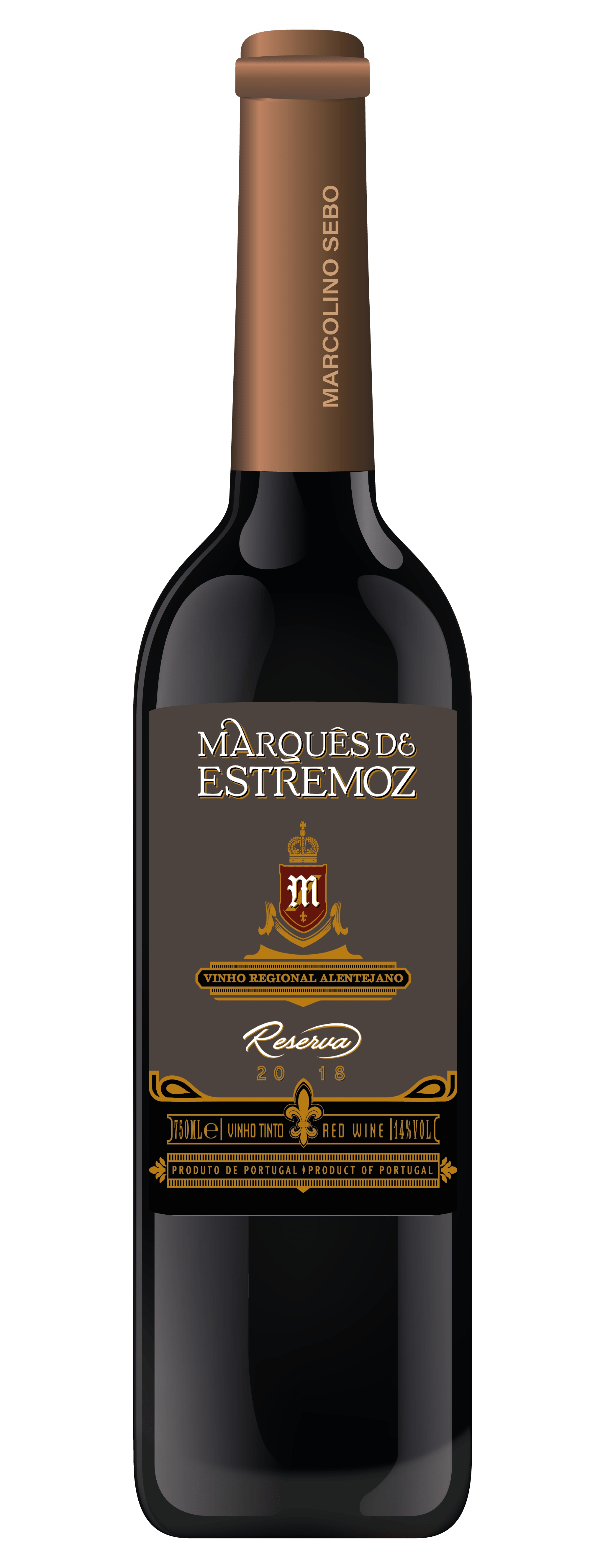 Vinho Tinto Fino Seco - Marquês De Estremoz Reserva 2018 750ml