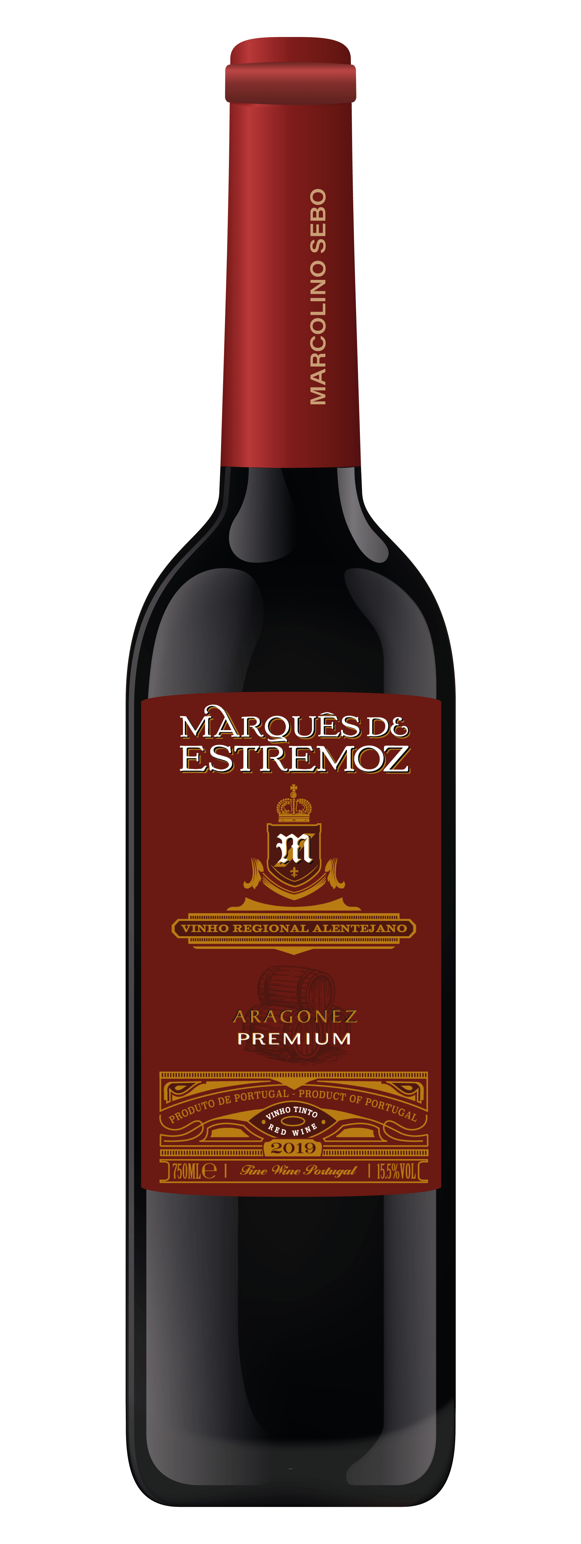 Vinho Tinto Premium Seco - Marquês De Estremoz Aragonez 2019 Varietal 750ml