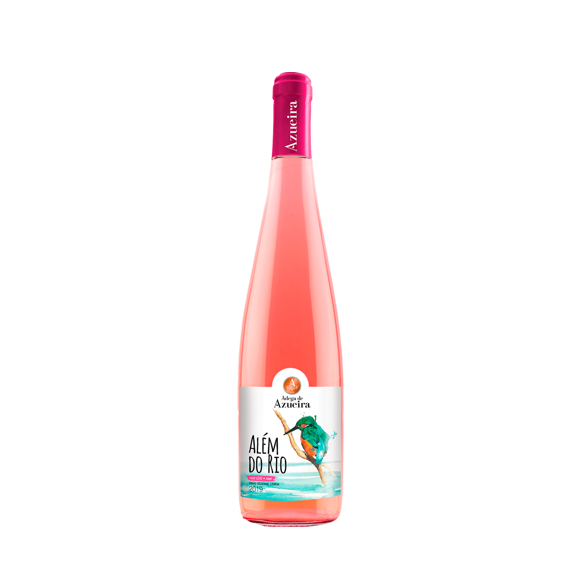 Vinho Rosé Fino Meio Seco - Além do Rio 750ml