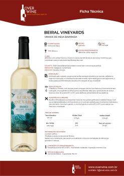 Vinho Branco Fino Seco - Beiral Vineyards 750ml