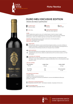 Vinho Tinto Fino Seco - Ouro Meu Exclusive Edition 750ml